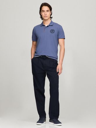 Tommy Hilfiger Mens Archive Wide-Leg Chino - Navy - 34W x 34L