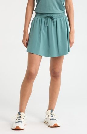 Smartwool Active Stretch Woven Skirt in Dusty Teal at Nordstrom, Size X-Small