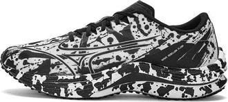 Mizuno Wave Rebellion Flash White Black Splatter J1GC233604