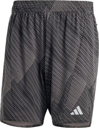 adidas Designed for Training HIIT Workout HEAT.RDY Print Shorts Asia Sizing Charcoal Black IL7135