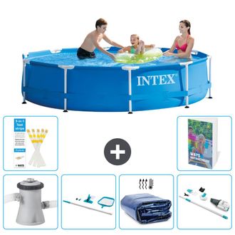 Intex Piscina Con Estructura Redonda - 305x76 Cm - 7-piezas S323