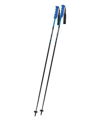 Komperdell Skistokken met logoprint - Zwart