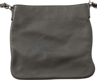 Kate Spade New York Jackson Zip Schoudertas in Grijze Leer