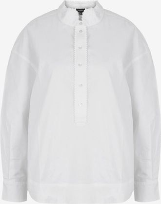 SOEUR Lang&auml;rmeliges Hemd aus Baumwolle Poeme