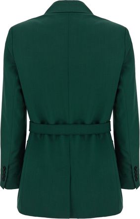 Max Mara Womens Bicolor Virgin Wool Blazer Clothing