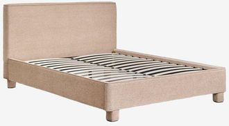 Sklum Cama En Tela Chenilla Gruesa Jokin Sklum 160 X 200 Cm