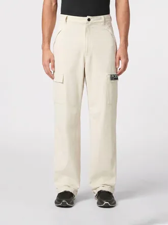 Plein Sport Technical Fabric Cargo Pants