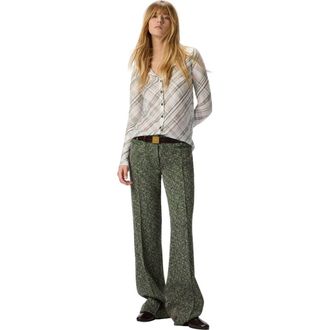 Missoni Tartan Criss-cross Shirt in White at Nordstrom, Size 42 It