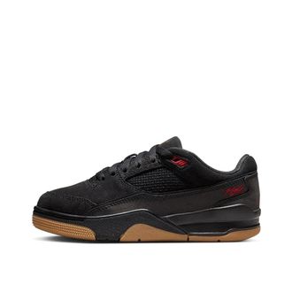 Nike Jordan Schoenen, Dames, Zwart, 40 EU, Leer, Flight Court