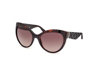 Guess Gradient Brown Butterfly Ladies Sunglasses GU00130 52F 61