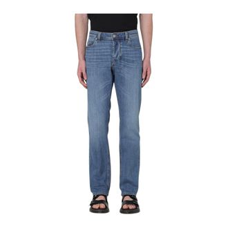 Diesel Jeans, Heren, Blauw, W31, Denim, Klassieke Straight Denim Jeans