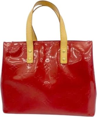 Louis Vuitton Pre-owned Handbags, female, Red, Size: ONE SIZE Pre-owned Reade PM Handbag