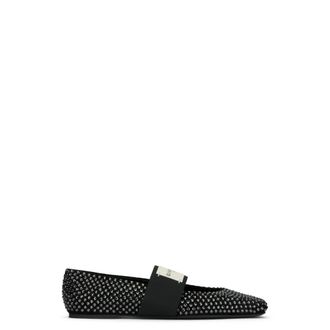 Givenchy Sliced Square Ballerina - Dames - Schoenen - Zwart - Maat: 40 EU