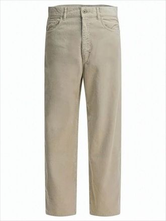 Auralee Classic Straight Pants In Cotton Corduroy