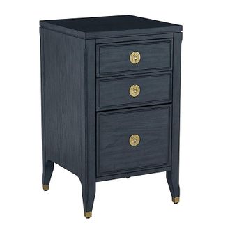 Ballard Designs Callista 3-Drawer File Cabinet - Navy - Ballard Designs