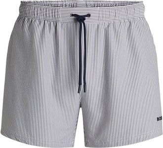 HUGO BOSS Heren Zwemshort Fluweelvis (Marine)
