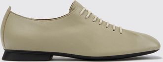 Camper Stringate Casi Myra in pelle liscia con tacco basso e punta tonda