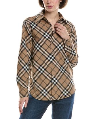 Burberry Wool-Blend Shirt