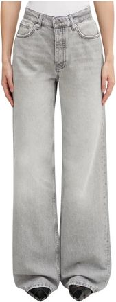 Anine Bing Mujer, Vaqueros, Gris, Talla: W29