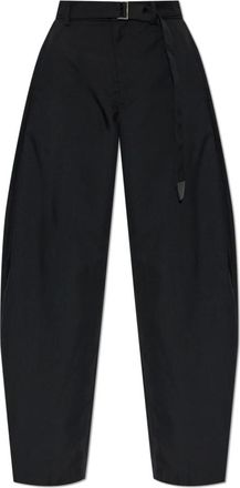 sacai Mujer, Pantalones, Negro, Talla: S