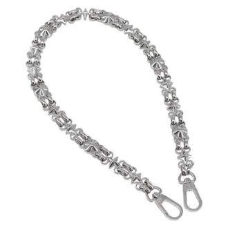 Louis Vuitton Pre-owned Accessories, female, Gray, Size: ONE SIZE Pre-owned Metal Shoulder Strap