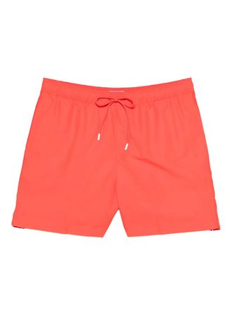 Calvin Klein drawstring swim shorts - Orange