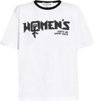 Munthe Filisha T-shirt - women - Organic Cotton - 34 - White