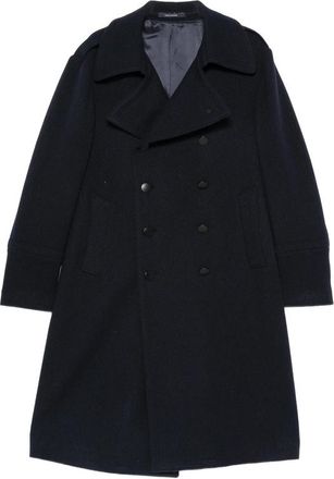 Tagliatore Double-breasted Twill-weave Coat