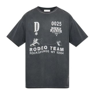 Duke + Dexter T-Shirts, male, Black, Size: 2XL Ranch Logo T-Shirt