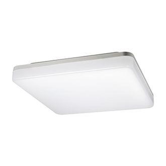 Sulion Plaf&oacute;n LED cuadrado blanco apto para exterior