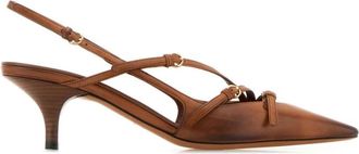 Miu Miu Brown Leather Pumps