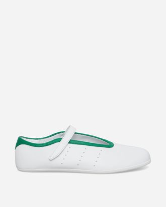 adidas Women s Stan Smith Lo Ballet Shoes Cloud White / Green