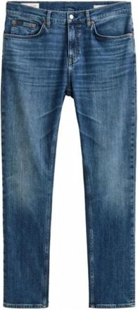 GANT Jeans - Heren - Slim Fit Jeans - Blauw - W33 - Jeans