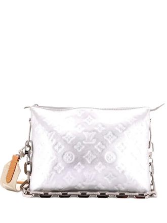 Louis Vuitton Coussin Bag Monogram Embossed Lambskin PM crossbody bag - Silver
