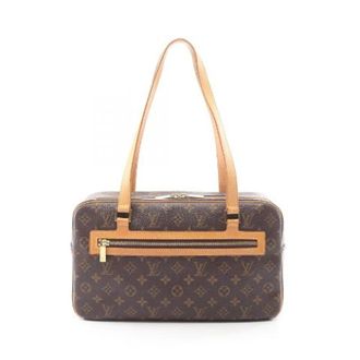 Louis Vuitton Pre-owned Shoulder Bags, female, Brown, Size: ONE SIZE Pre-owned Cite GM Monogram Shoulder Bag