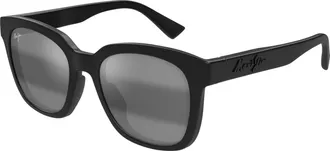 Maui Jim Honua AF Neutral Grey Square Unisex Sunglasses 653-02 55