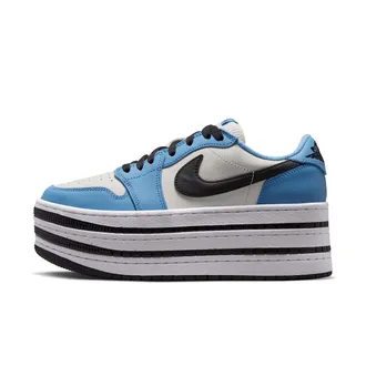 Nike Jordan Womens Air Jordan 1 Triple Stack Shoes in Blue | HV8288-400