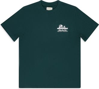 Aim&eacute; Leon Dore Botanical Green Unisphere Tee