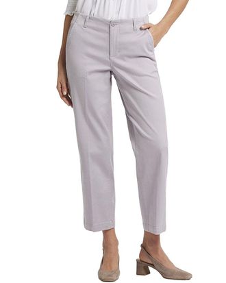 NYDJ Nydj Marilyn Pearl Grey Ankle Crop Jean