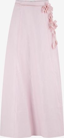 Aje Maxirock aus Leinen Camille