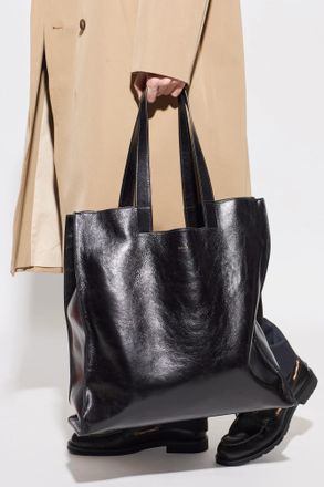 Bally Easy XL Shopper Bag, Womens, Black