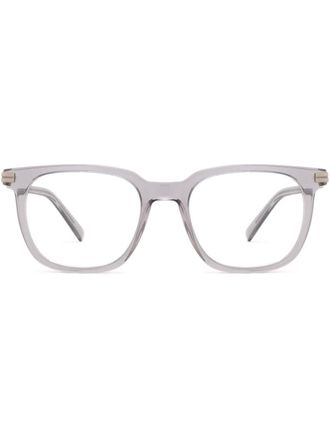 Ermenegildo Zegna square-frame glasses - Grey