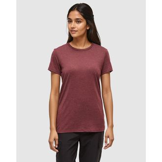 tentree Winslow T-Shirt in Deep Burgundy Heather at Nordstrom, Size X-Large