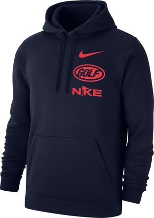 Nike Mens Club Golf Fleece Pullover Hoodie in Blue | M31777PGAC-NVY