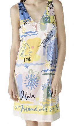 Oui Printed Dress In Multi