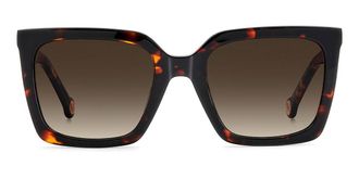 Carolina Herrera HER 0416/S 086/HA Womens Sunglasses Tortoiseshell Size 53