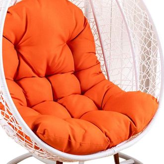 Gabrielle Gabrielle Coj&iacute;n Para Silla Colgante De Exterior, Impermeable, Antideslizante, Para Columpio O Hamaca (solo Coj&iacute;n), Color Naranja, 80 X 120 Cm