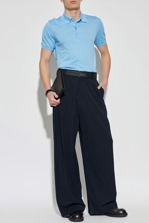 Tom Ford Cotton Polo, Mens, Blue