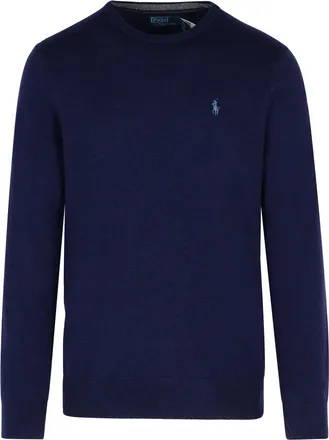 Polo Ralph Lauren Navy Wool Sweater