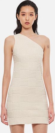 Bottega Veneta Beige ABITO MONOSPALLA TOWEL LOGO
